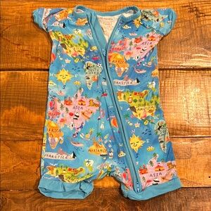 Little Sleepies Shorty Around the World 12-18 months